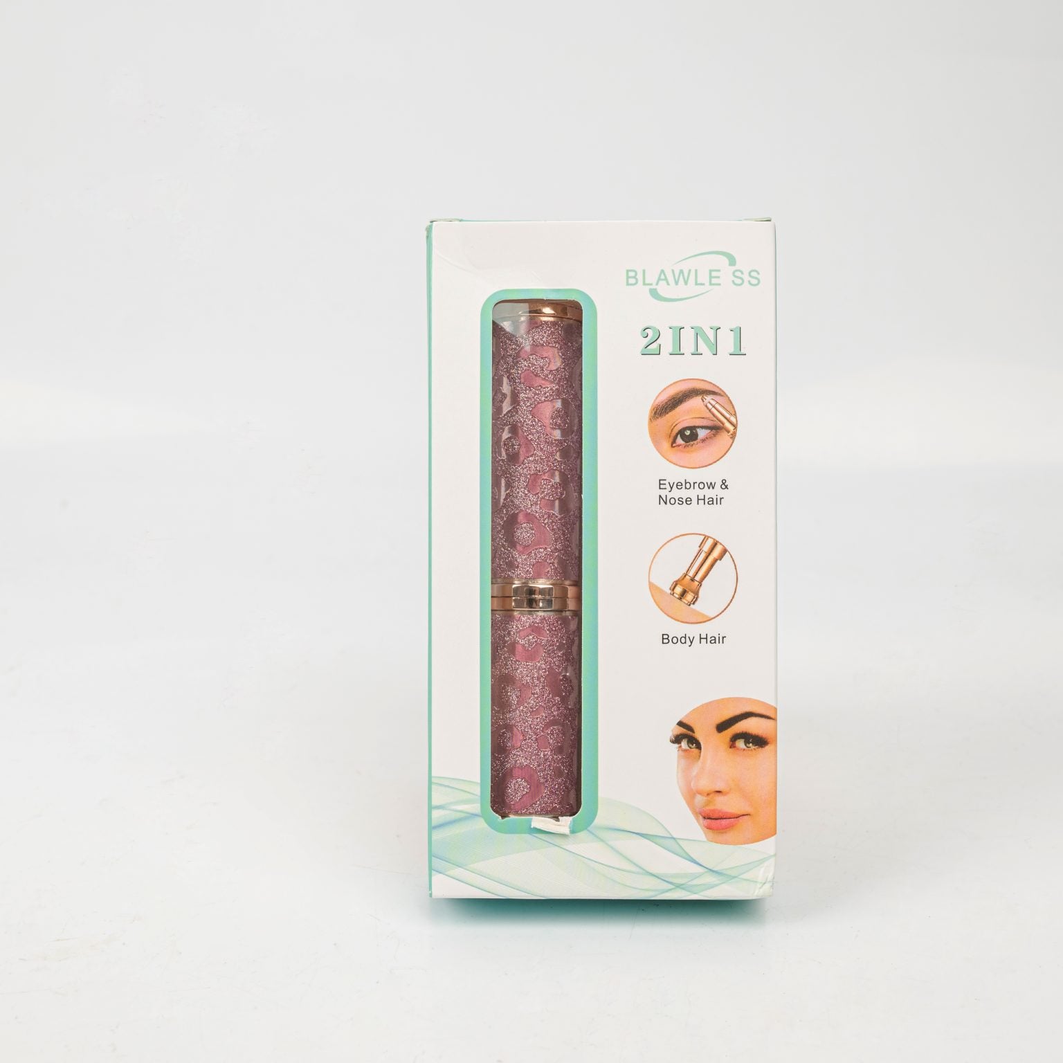 Portable Eyebrow, Face, Lips, Nose Hair Removal Electric Trimmer For Ladies